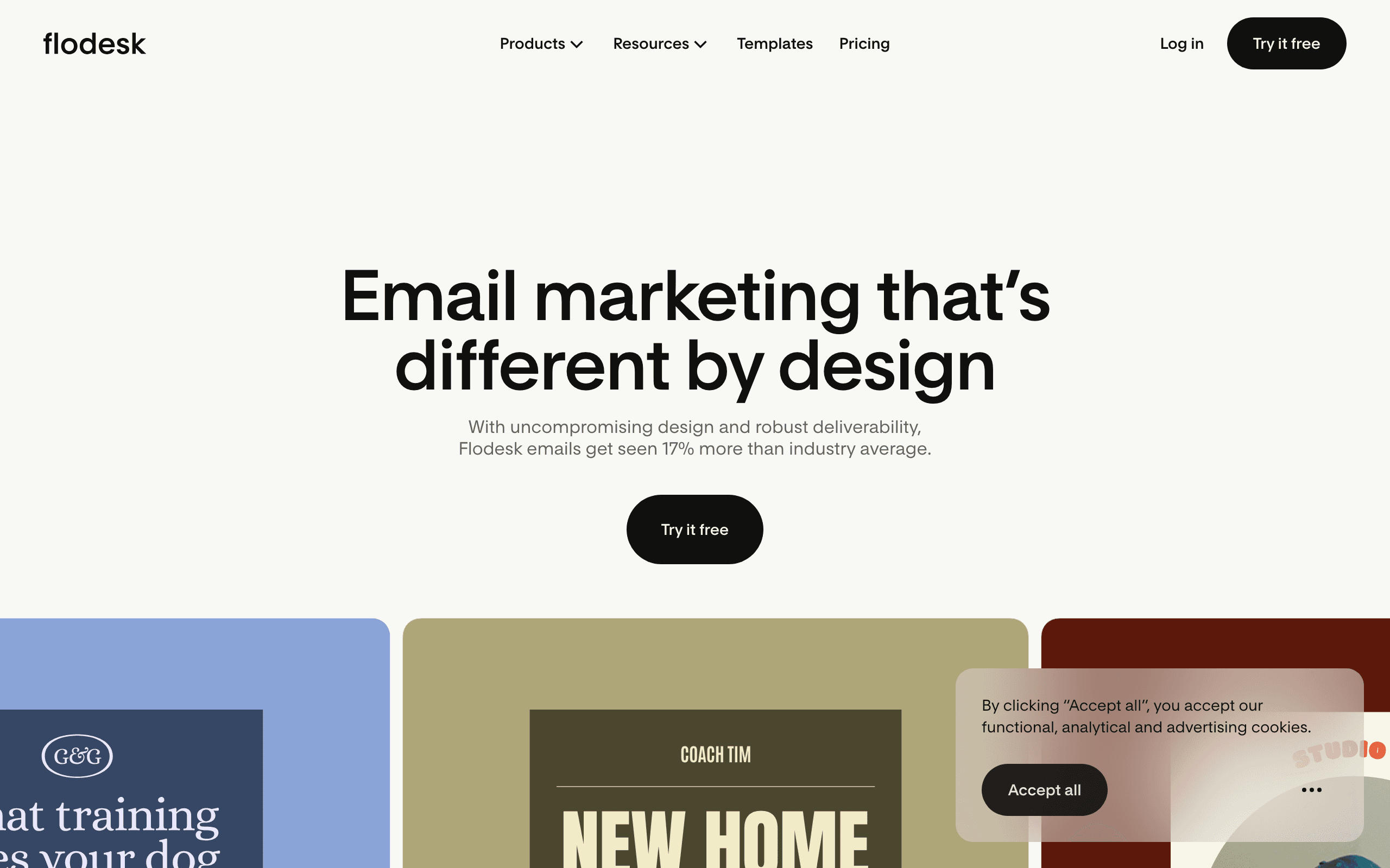 Flodesk screenshot
