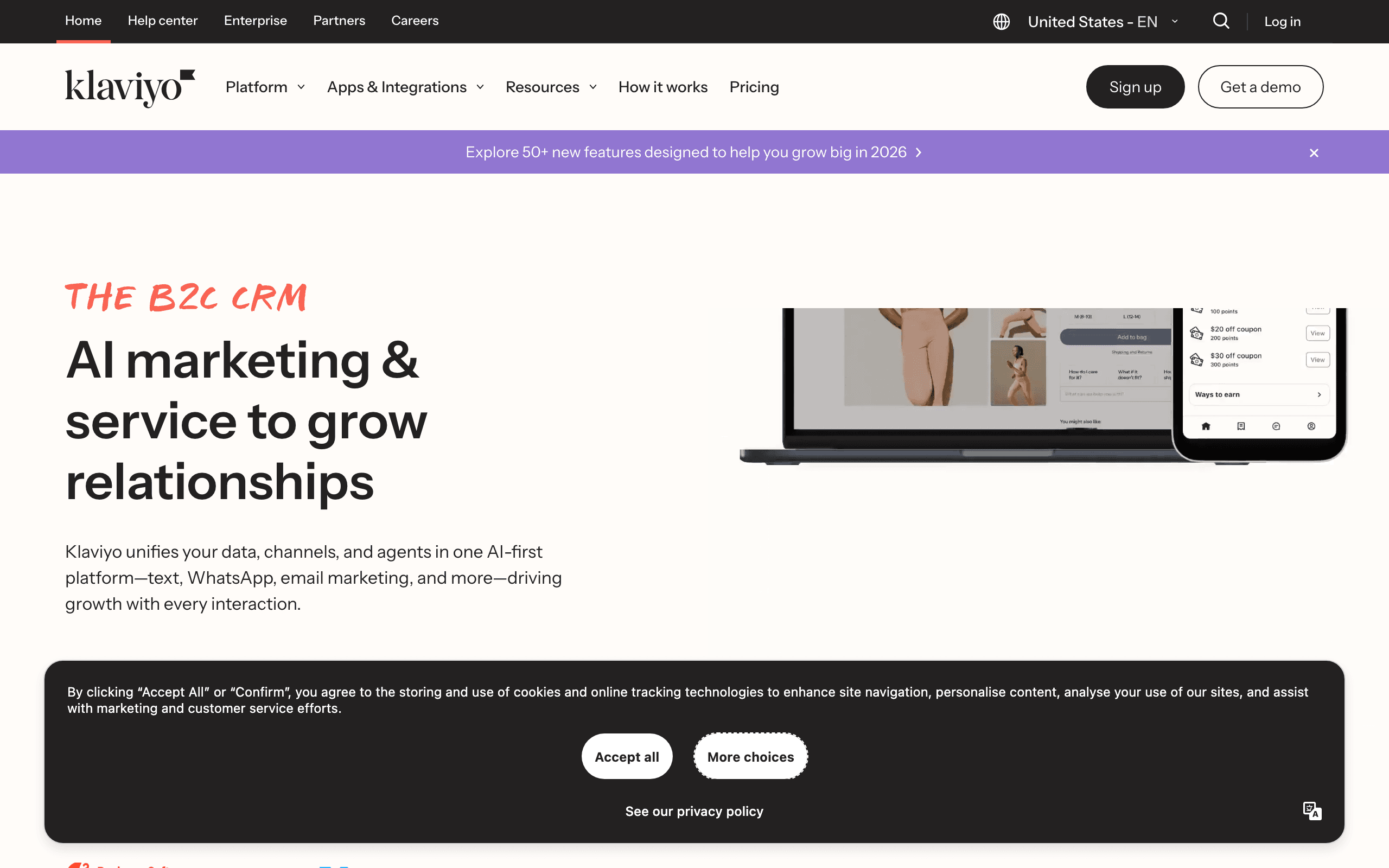 Klaviyo screenshot