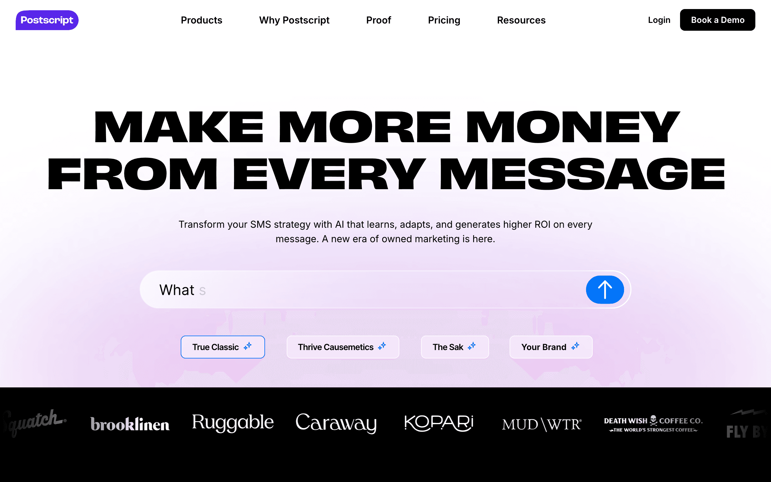 Postscript screenshot