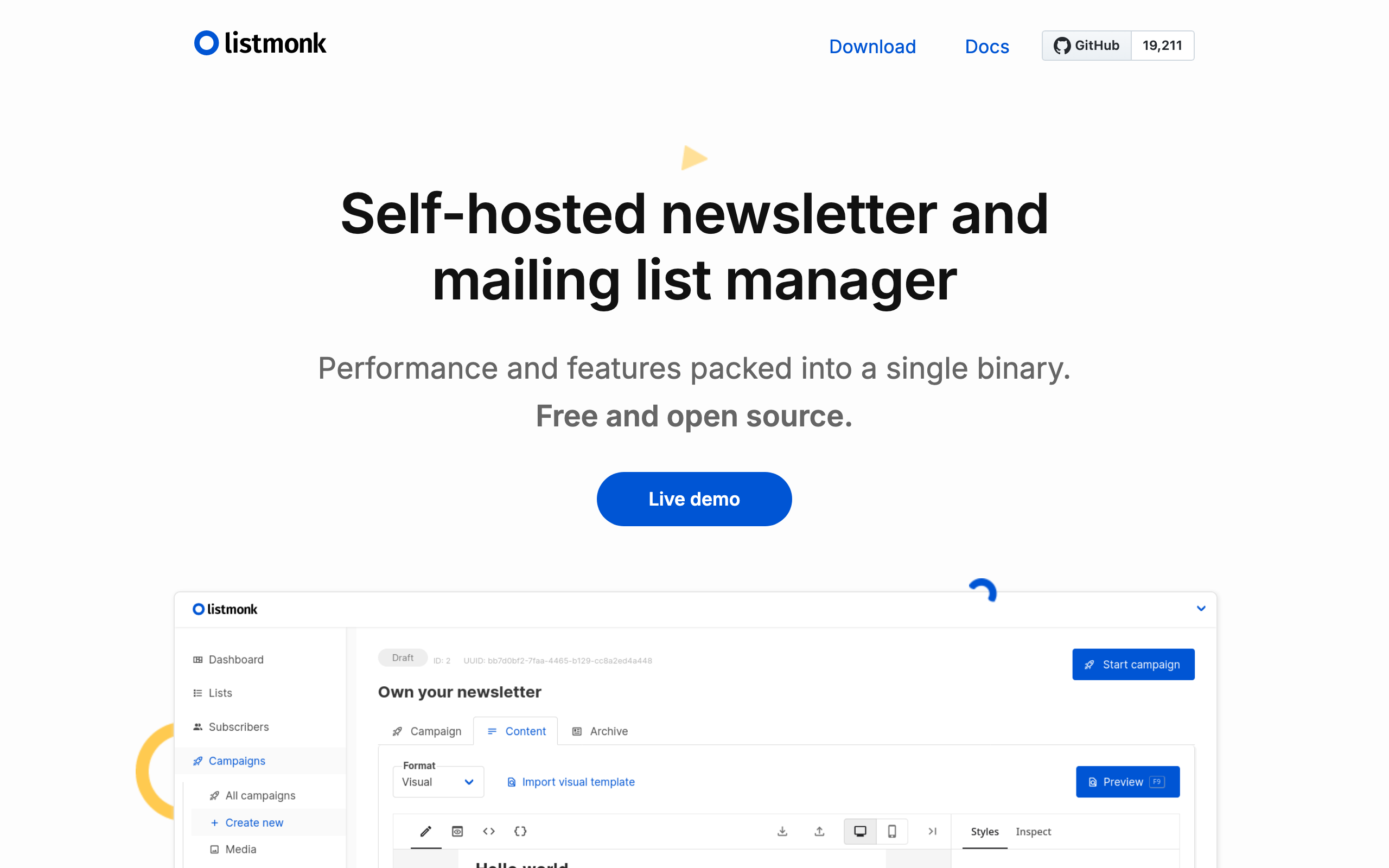 Listmonk